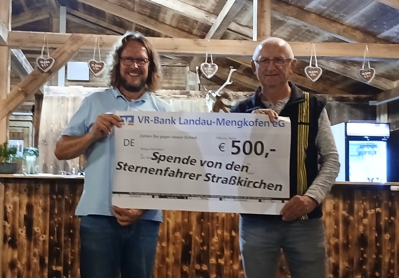 Spendenübergabe